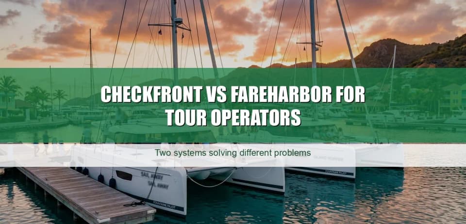 Checkfront vs Fareharbor for tour operators