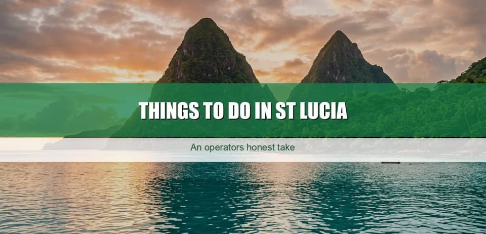 Things to do in St Lucia