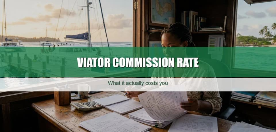 Viator commission rate: what it actually costs you