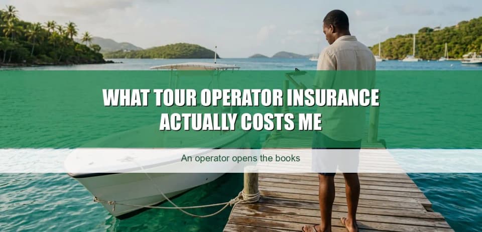 What tour operator insurance actually costs me